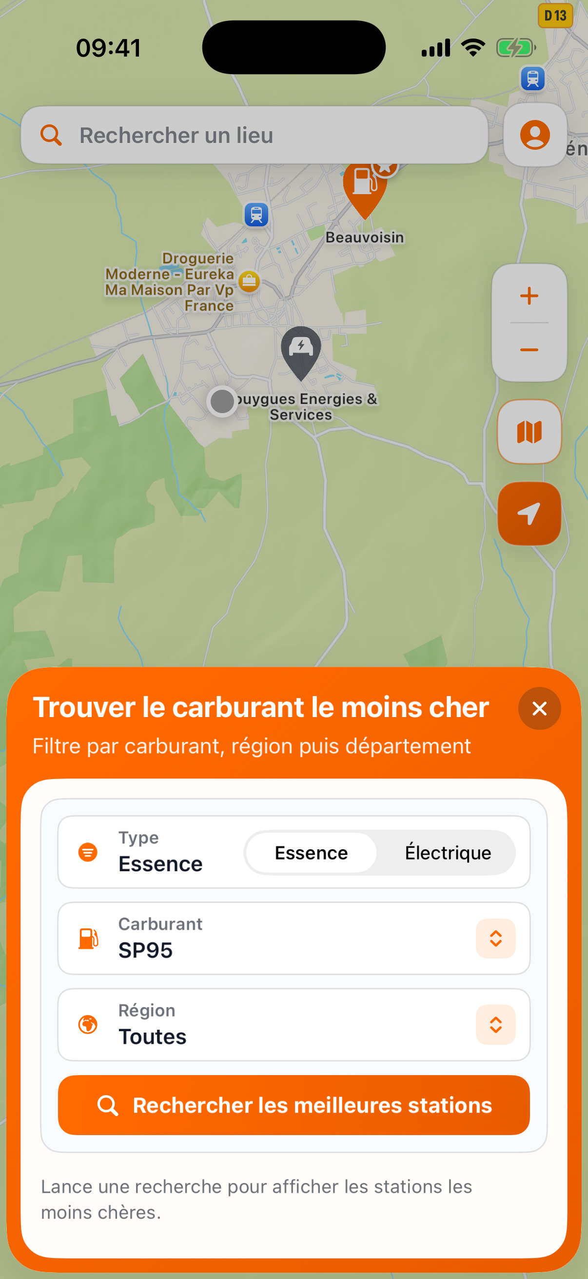 Capture NuttyGo - Recherche ciblée